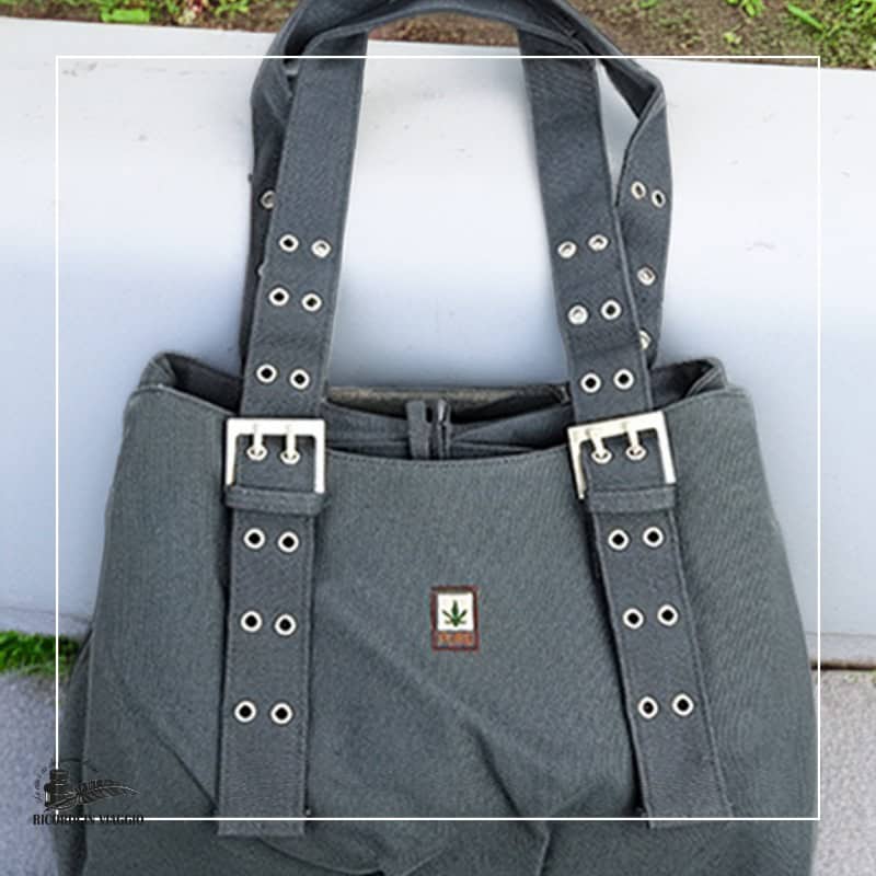 Borsa a Tracolla in Canapa e Cotone Bio - Pure Bags - immagine 2