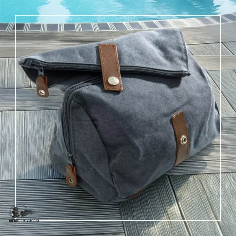 Trousse in canapa e cotone bio - PURE BAGS - immagine 2